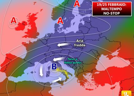Meteo, le previsioni in Umbria: freddo, piogge e nevicate a quote basse Meteo, le previsioni in Umbria: freddo, piogge e nevicate a quote basse