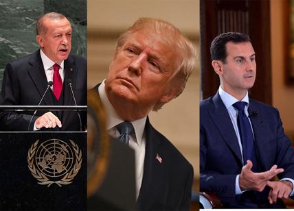 Siria Trump aiuta Erdogan e molla i curdi. Putin spiazzato ride anche Assad