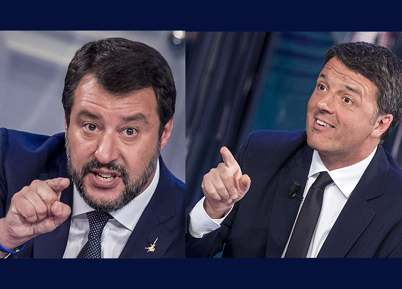 Sondaggi, Lega e Pd calano (e non solo Salvini-Zingaretti...). Renzi accelera