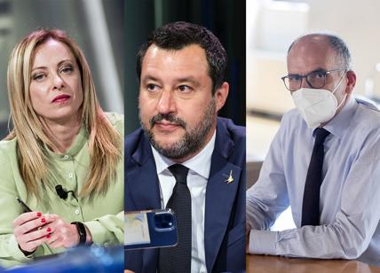 Sondaggi, Lega di Salvini: controsorpasso a Pd di Letta. E la Meloni.. I TREND