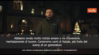 Il Messaggio Di Natale Di Zelensky Non Aspettiamo Un Miracolo Lo