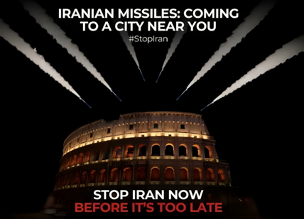 Israele: "Fermate Iran prima che sia tardi". E posta il Colosseo e Tour Eiffel