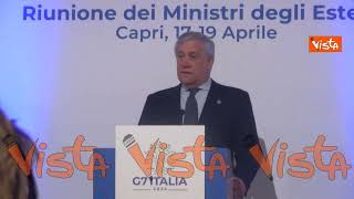 Medio Oriente, Tajani: G7 non farÃ  da spettatore