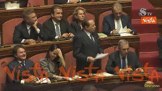 Berlusconi Al Senato Il Bentornato Di La Russa Lui Soddisfazione