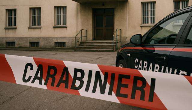 Donna trovata morta con segni sul collo, senza maglia né documenti. Telecamere riprendono una coppia in cortile, si indaga per omicidio