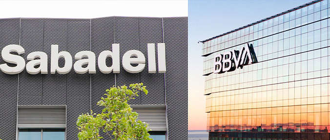 Fusione con Sabadell, la Borsa castiga Bbva: titolo giù Ecco come sarà la seconda banca più grande d'Europa