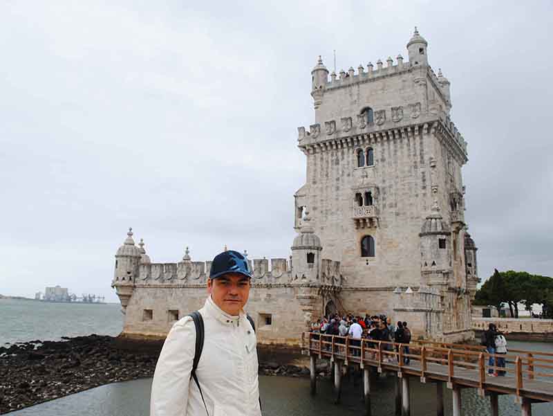 Il simbolo di Lisbona. La celebre Torre de Belèm, capolavoro dell'arte manuelina costruita tra il 1515 e il 1521