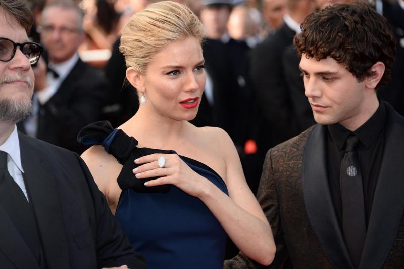 I membri della giuria, Xavier Dolan, Sienna Miller, Guillermo del Toro