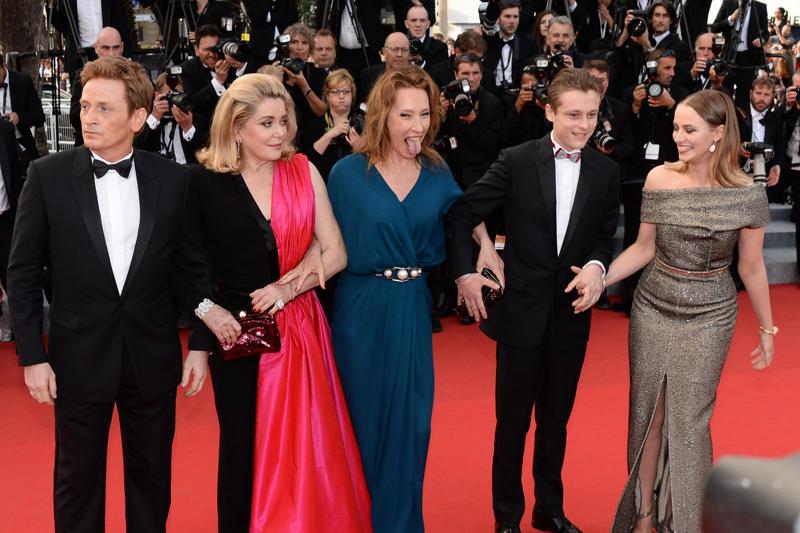 Benoit Magimel,Catherine Deneuve,Emmanuelle Bercot,Rod Paradot e Sara Forestier