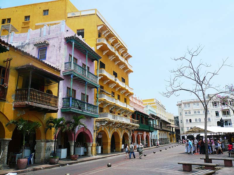 Cartagena, Colombia (+49% d’interesse nelle prenotazioni anno su anno)