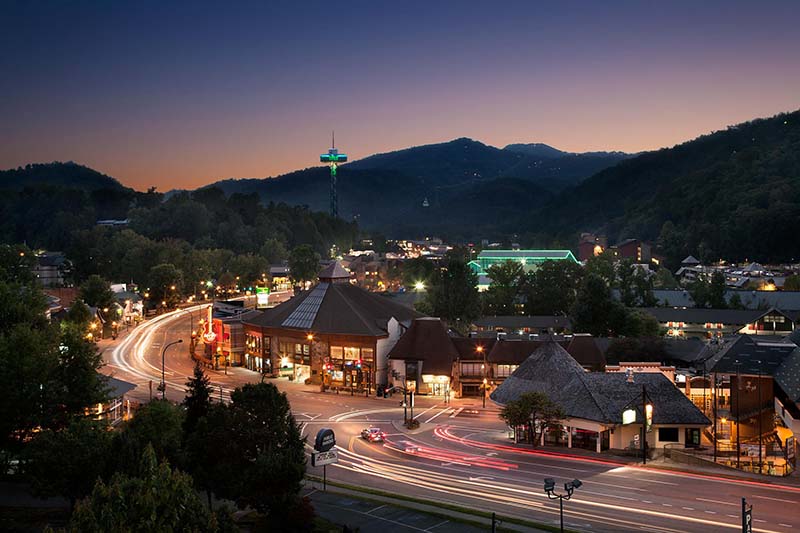 Gatlinburg, Tennessee (+67% d’interesse nelle prenotazioni anno su anno)