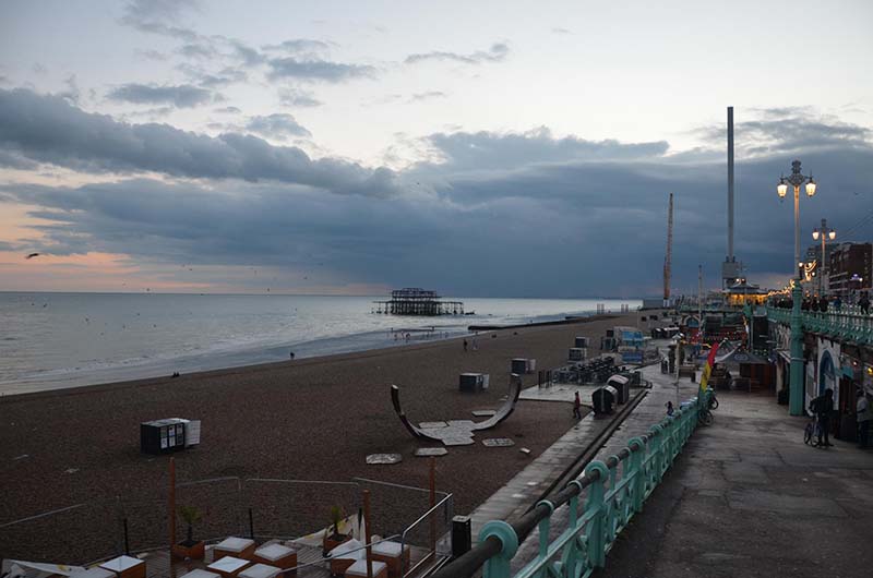 Brighton, Regno Unito (+60% d’interesse nelle prenotazioni anno su anno)