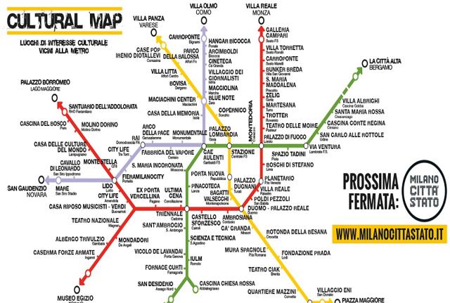 Cultural Map: un luogo d'arte e cultura per ogni stazione della metro