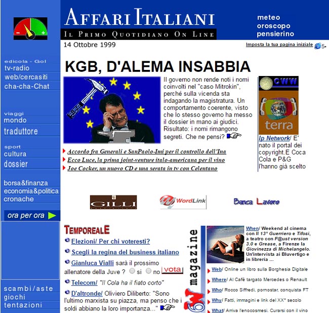 20 anni Affaritaliani (1999)