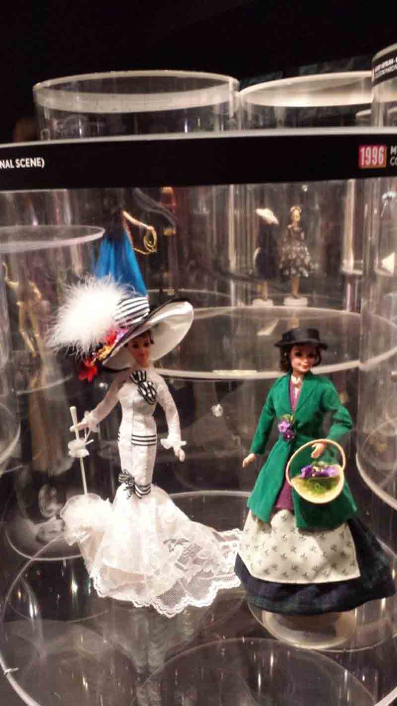 Barbie Audrey Hepburn nel film My Fair Lady