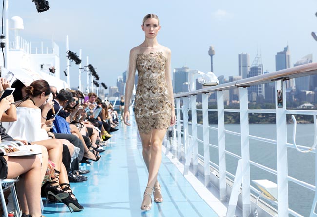 Jessica Minh Anh's Spring Fashion Show Sydney 2016    Syeda Amera design 1