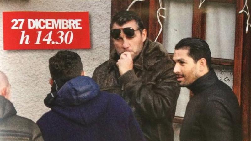 Belen e Borriello incontro a Cortina. E Vieri Ecco le foto