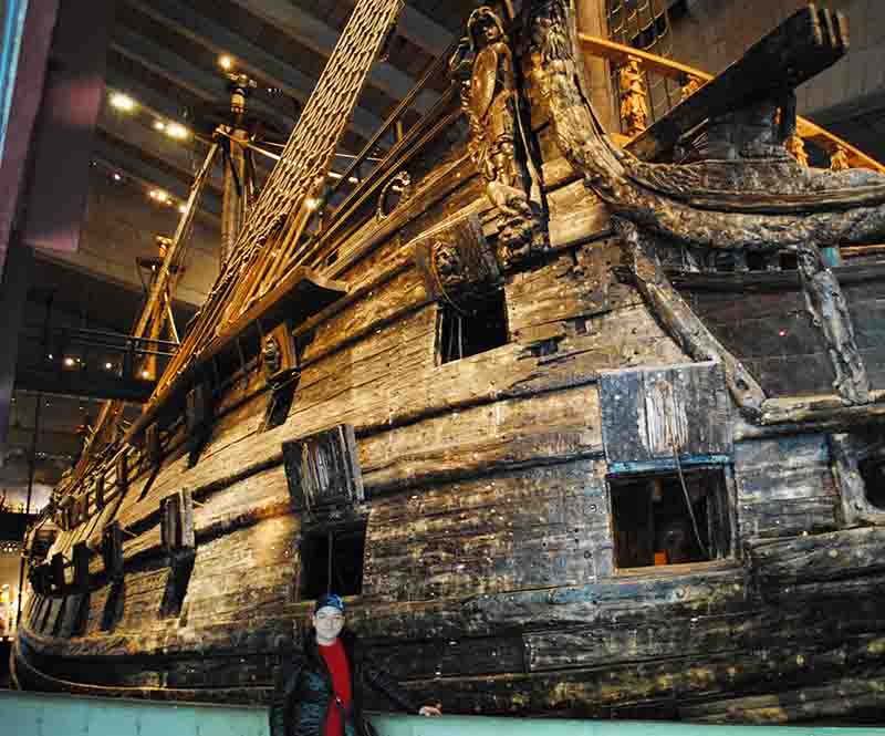 Il museo Vasa ospita una nave affondata nel 1628 non appena lasciò il porto di Stoccolma Il museo Vasa ospita una nave affondata nel 1628 non appena lasciò il porto di Stoccolma