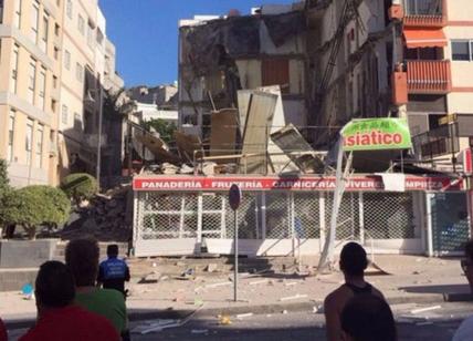 Crollo una palazzina a Tenerife, due italiani dispersi e uno ferito