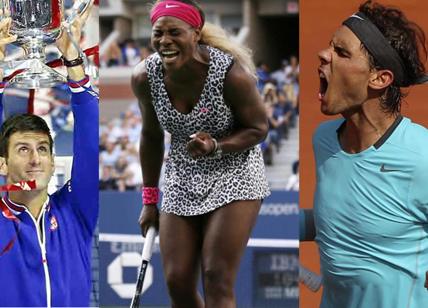 Serena Williams, Nadal e Djokovic: le star del tennis sbarcano a Milano