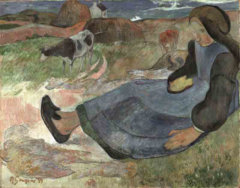 Gauguin ragazzabretone