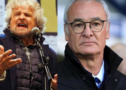 Beppe Grillo 'candida' Ranieri. "Leicester batte il mondo del rating"