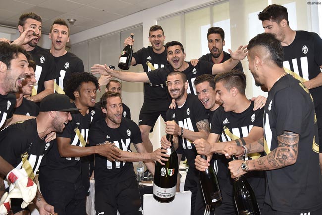 I festeggiamenti della Juventus (3)