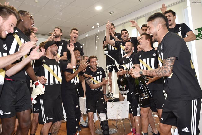 I festeggiamenti della Juventus (4)