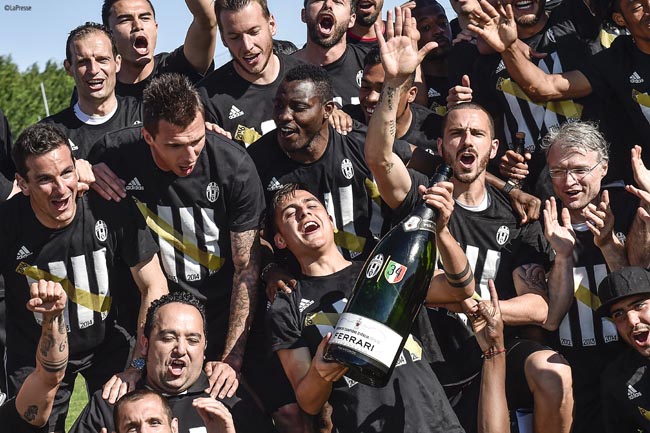 I festeggiamenti della Juventus (7)