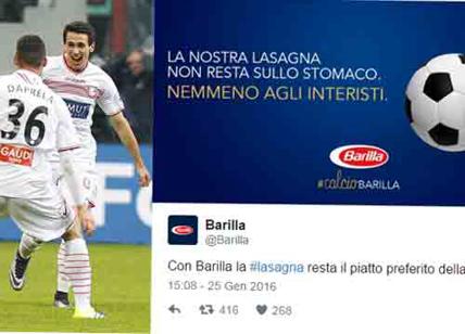 Lasagna, il gol all'Inter tra favola e caso di marketing. La Barilla...