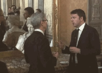 Caffettiera per Tim Cook. Il regalo di Renzi al ceo di Apple