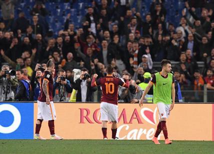 Serie A: Roma: Totti salva Spalletti: 2 gol in 3 minuti. Juve, quasi scudetto