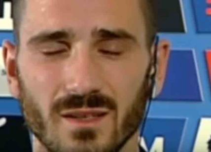 Juventus, Bonucci: lacrime in diretta alla Domenica Sportiva per Matteo