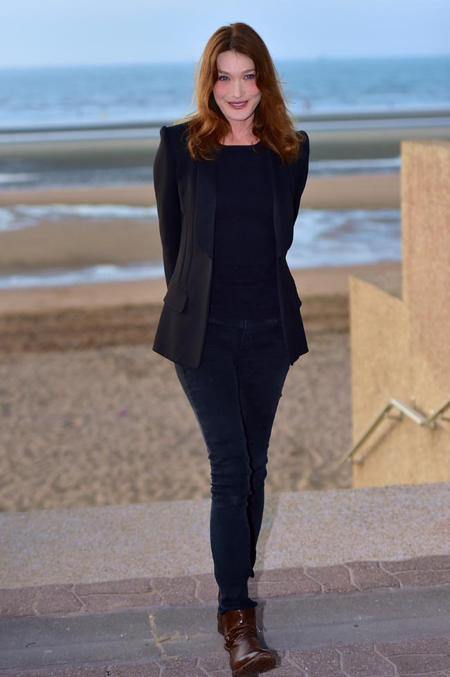 Carla Bruni al festival di Cabourg (2)