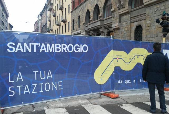 M4, dal cantiere di S.Ambrogio parte la terza fase: la vestizione