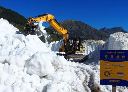 Maltempo: oltre 60 cm di neve in Valtellina, Livigno isolata