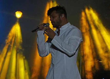 Ricky Martin in concerto nella capitale della Bolivia La Paz