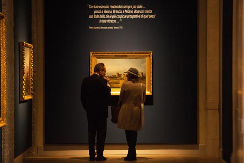 Bellotto e Canaletto alle Gallerie d’Italia di Milano oltre i 100mila spettatori
