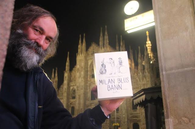 Giuseppe presenta il suo libro in dialetto milanese