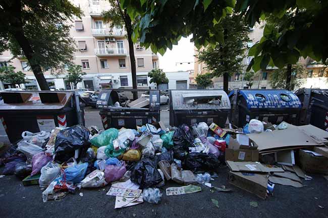 emergenza rifiuti roma (4)