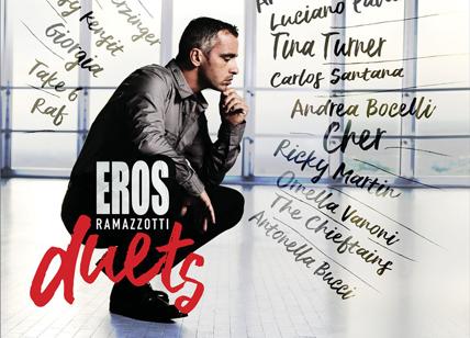 Eros Ramazzotti esce con Eros Duets: da Tina Turner a Giorgia e poi...