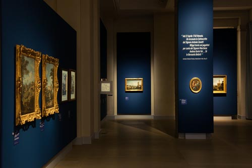Bellotto e Canaletto alle Gallerie d’Italia di Milano oltre i 100mila spettatori