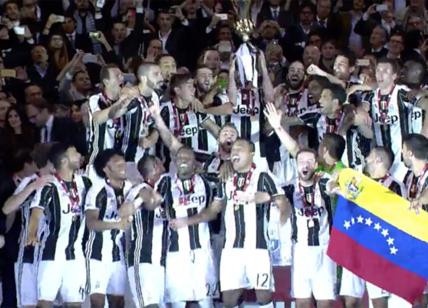 Juventus-Lazio 2-0, Dani Alves-Bonucci: è la 12° Coppa Italia dei bianconeri