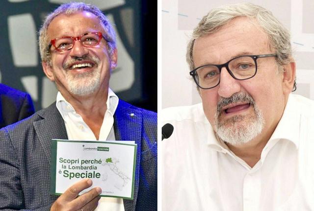 Roberto Maroni e Michele Emiliano