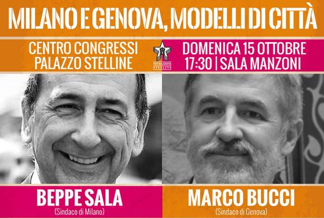 "Italia, Direzione Nord": Beppe Sala e Marco Bucci