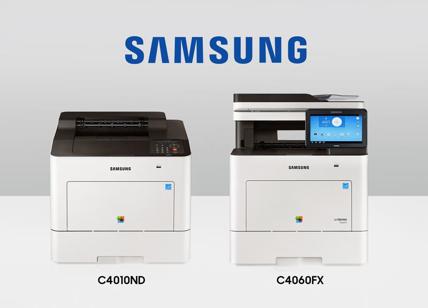 Samsung Electronics presenta le stampanti e multifunzione ProXpress serie C40