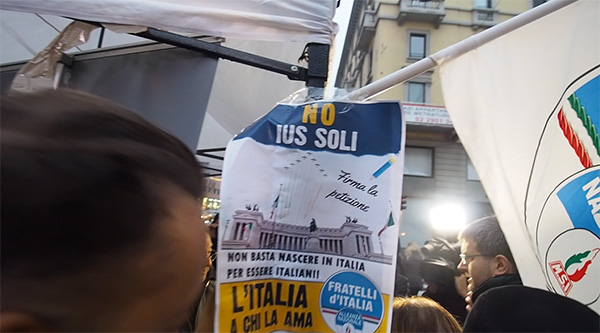 VIDEO REPORTAGE GIORGIA MELONI A MILANO 20