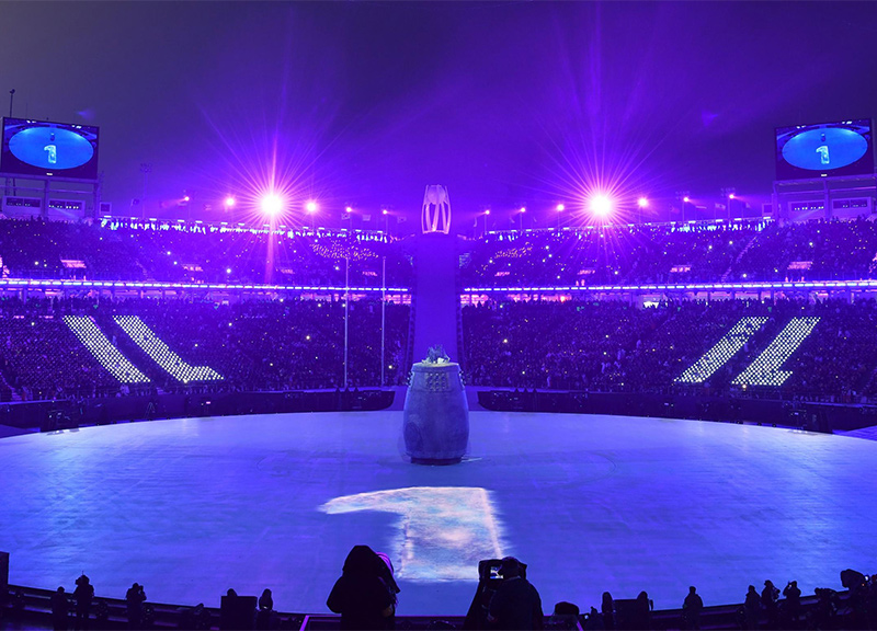Cerimonia d'apertura olimpiadi invernali pyeongchang ape 1