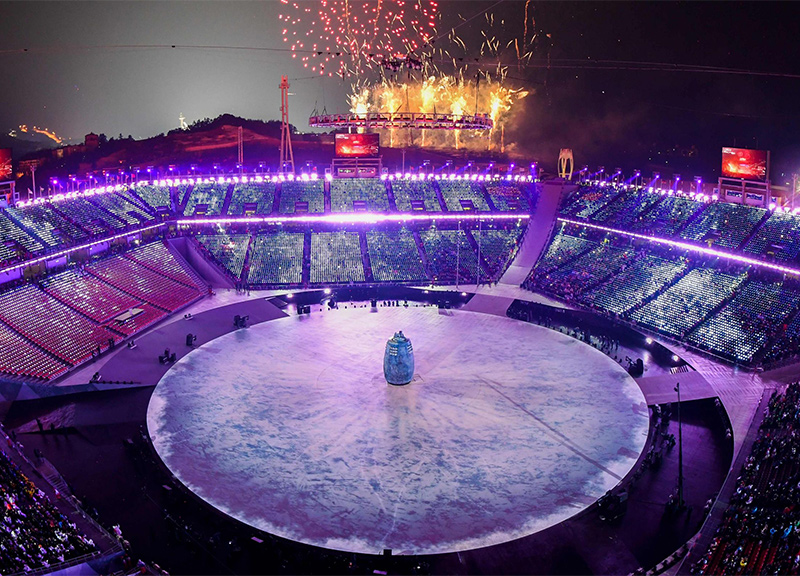 Cerimonia d'apertura olimpiadi invernali pyeongchang ape 7