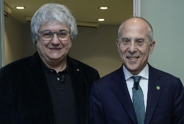 Nella foto: Ermete Realacci, Presidente Fondazione Symbola – Francesco Starace, Amministratore Delegato e Direttore Generale di Enel